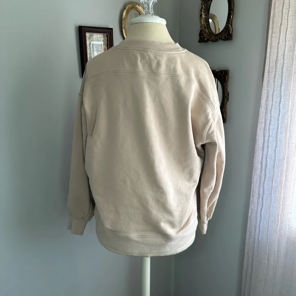 Lululemon Beige Crewneck